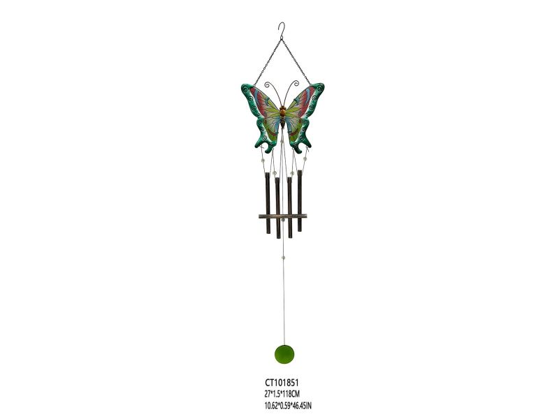 Ringing Iron Butterfly Wind Chimes