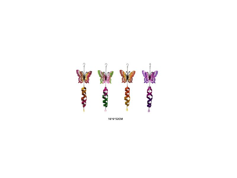Iron Small Butterfly Wind Chimes