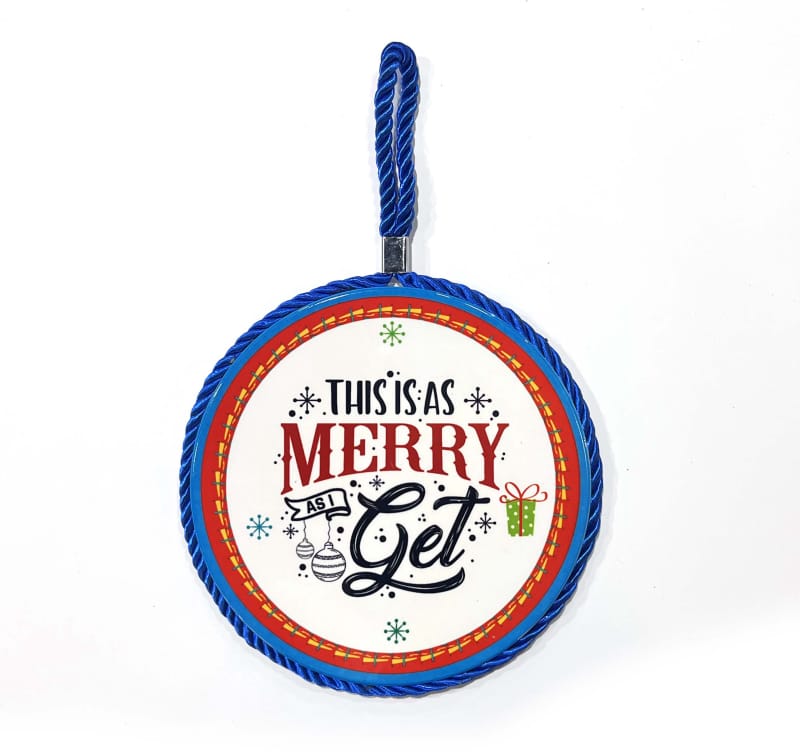 Winter Wonderland Hot Stamping Kitchen or Dining Room Coaster