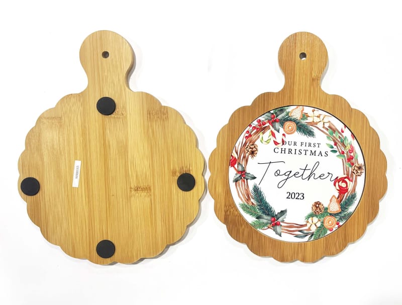 Delicate Designed Hot Stamping Christmas Dining Room Coaster