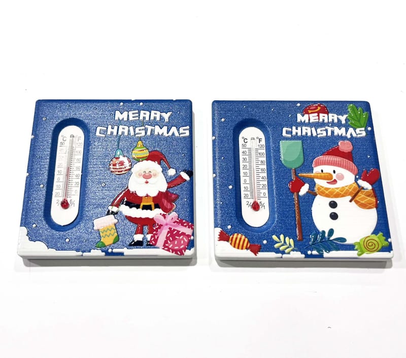 Cheerful Hot Stamping Beach Towel with Christmas Design for Dining or Beach
