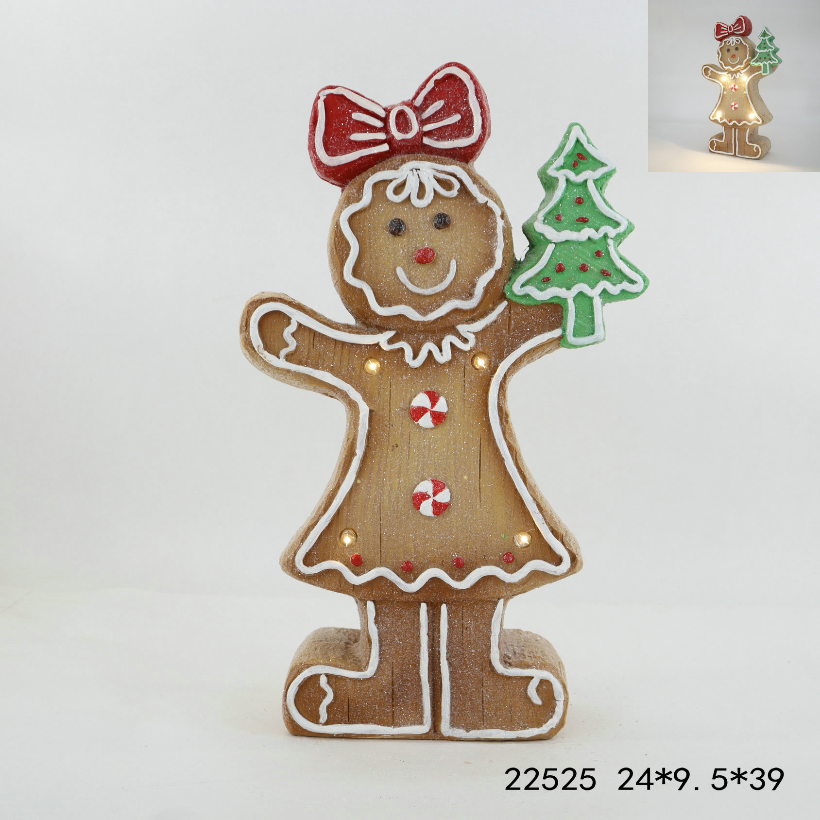 Christmas Magic Handmade Wooden Luminous Ornaments Limited Edition