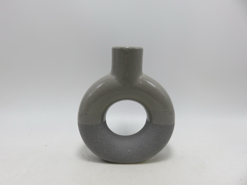 Multicolored Ceramic Vase A Canvas for Creative Flower Arrangements