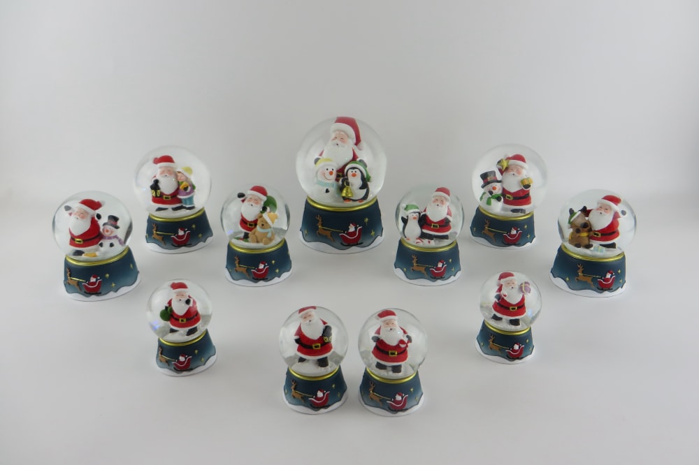 Radiant Reindeer Water Globe A Festive Focal Point