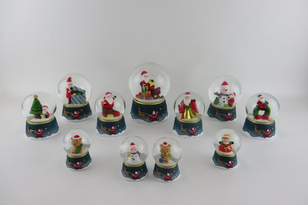 Radiant Reindeer Water Globe A Festive Focal Point